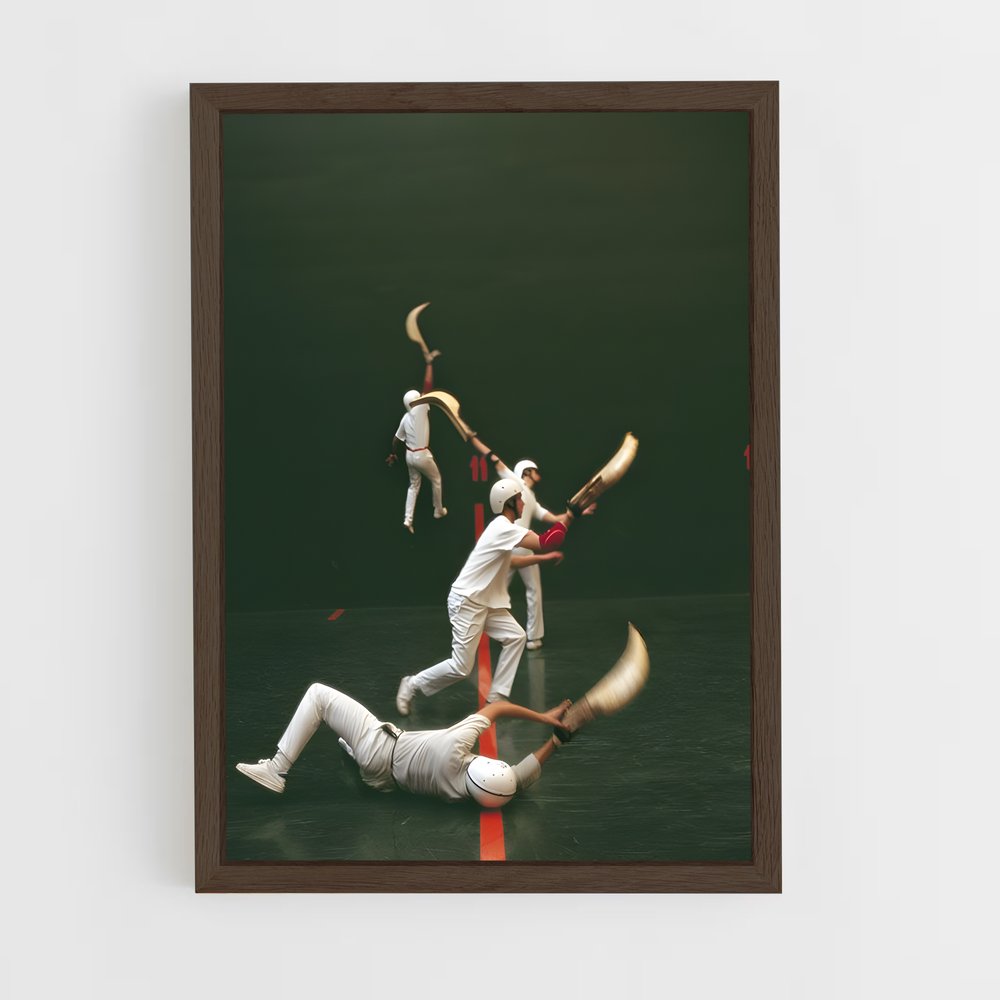 Poster Danse Basque – affiche Pelote basque (vue 5)